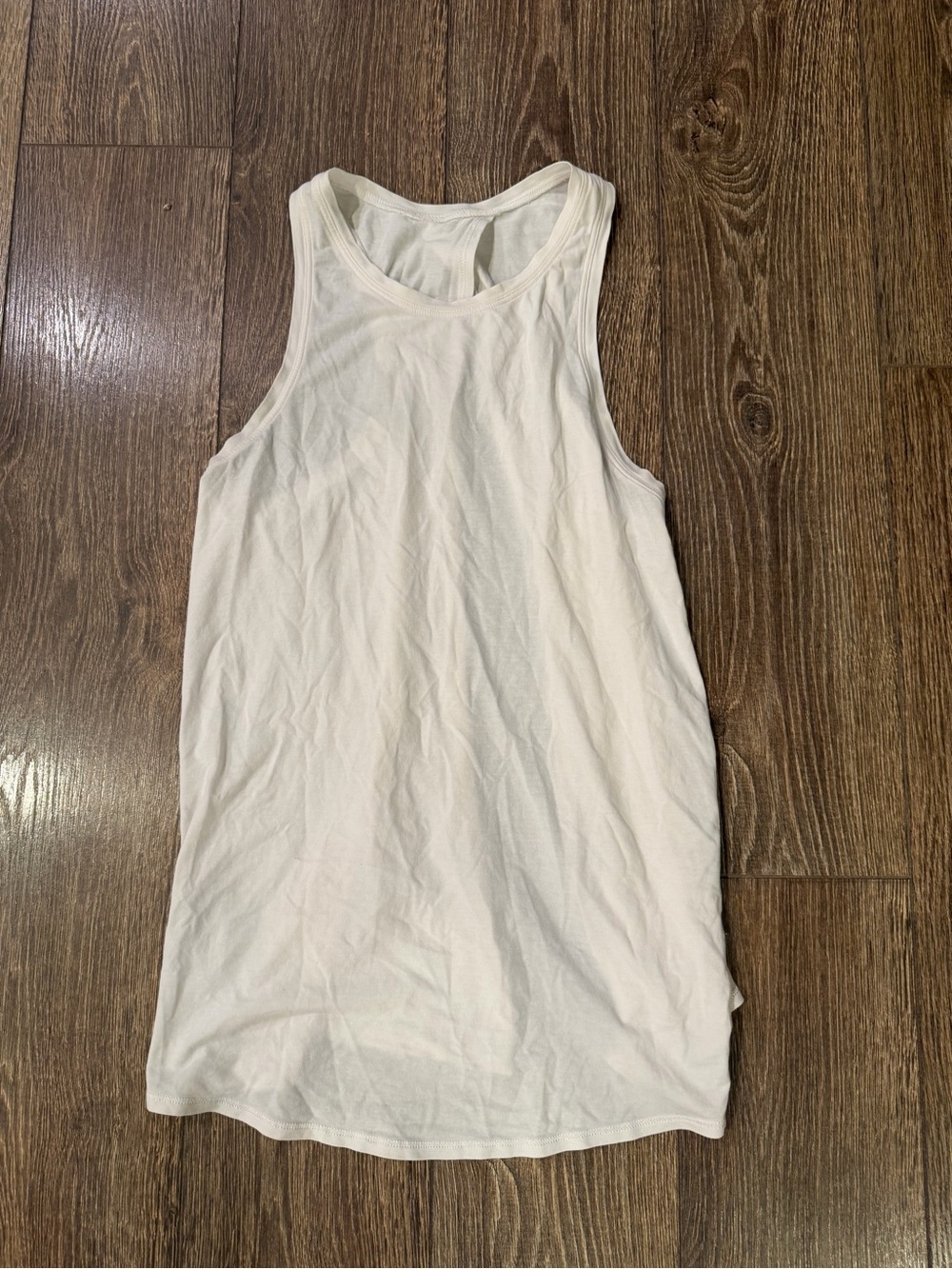 lululemon athletica White Racerback Tank